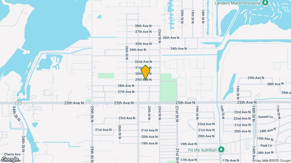 2411 29th Ave N Map and Location Details