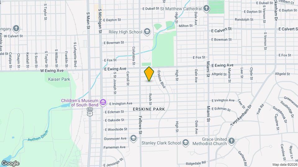 529 E Victoria St Map and Location Details