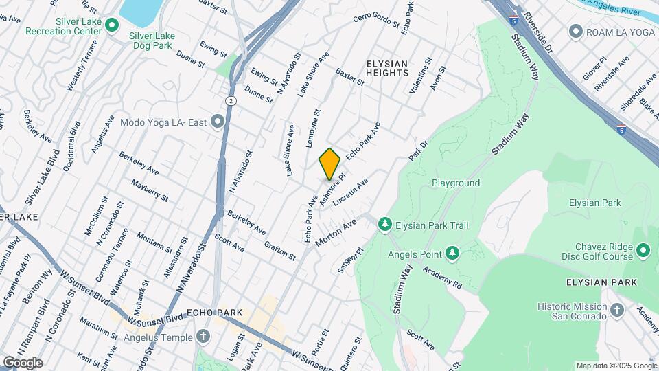 1820 Echo Park Ave Map and Location Details