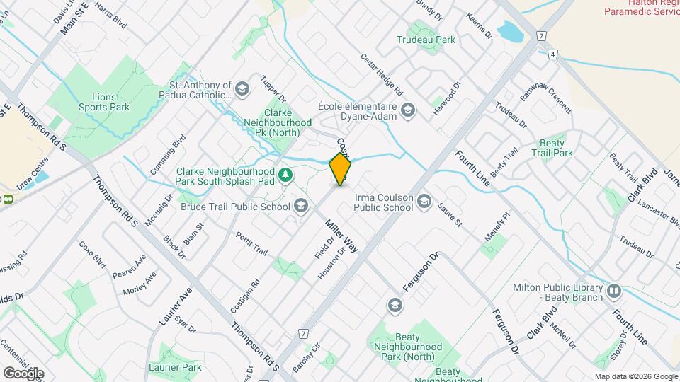 1274 Costigan Rd Map and Location Details