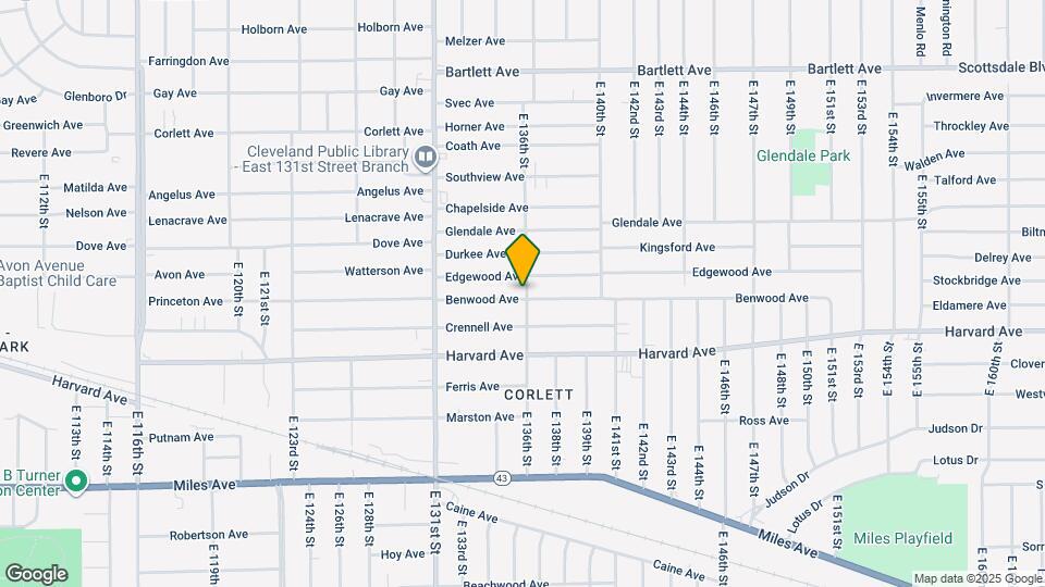13513 Benwood Ave Map and Location Details