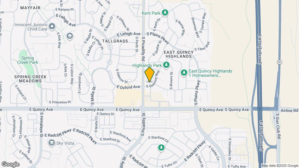 4192 S Quatar St Map and Location Details