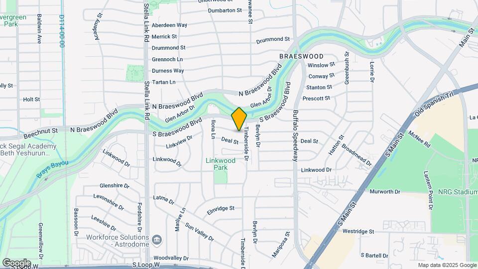 3611 Broadmead Dr Map and Location Details