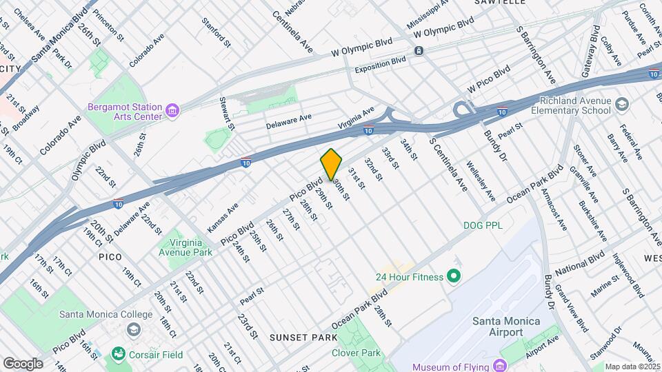2254 30th St Map and Location Details