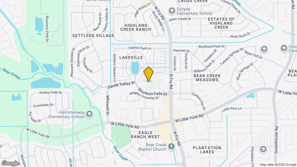 6141 Lone Prairie Way Map and Location Details