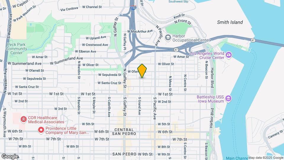 230 N Grand Ave Mapa y Detalles de la Ubicación