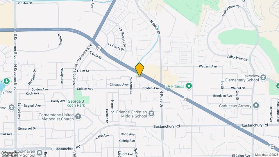 1050 E Imperial Hwy Map and Location Details