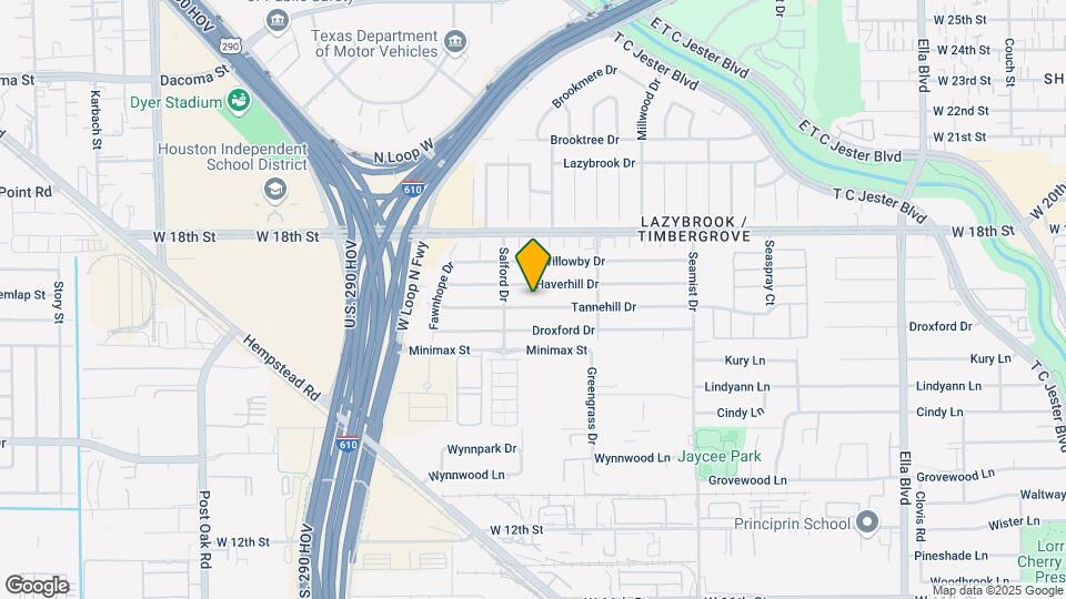 2515 Tannehill Dr Map and Location Details