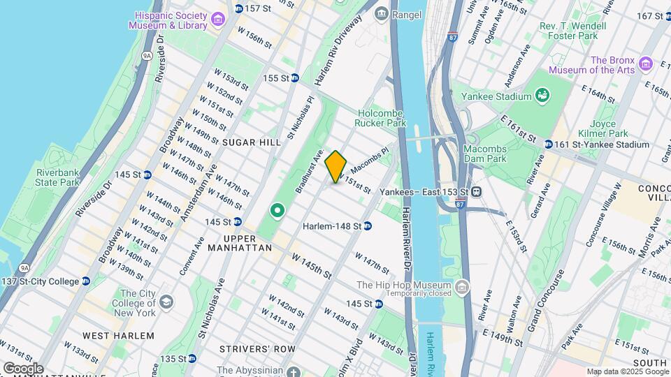 295 W 150th St Map and Location Details