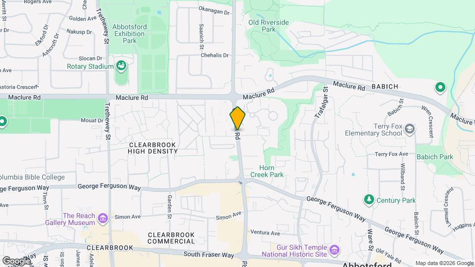 3080 Gladwin Rd Map and Location Details