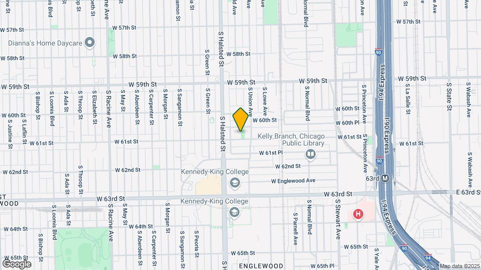 720 W 61st St Map and Location Details