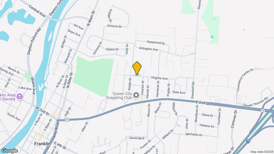 658 Virginia Ave Map and Location Details