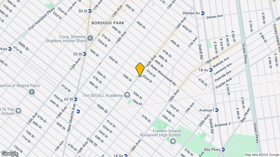 1607 53rd St Mapa y Detalles de la Ubicación