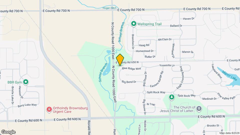 9818 Blue Ridge Way Map and Location Details