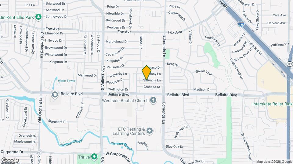 1262 Valencia Ln Mapa y Detalles de la Ubicación