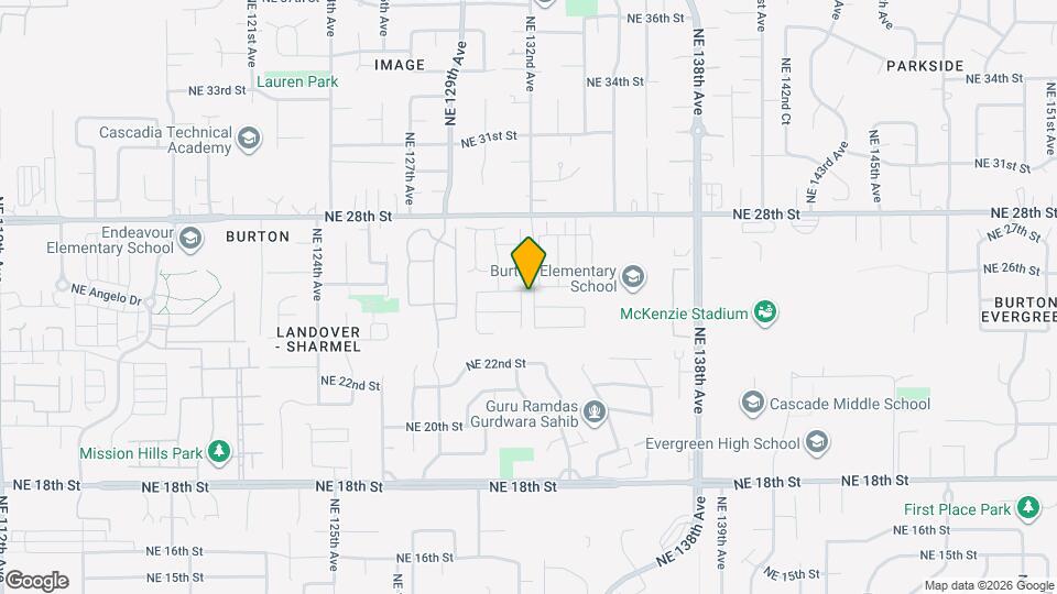 2513 NE 131st Ct Map and Location Details