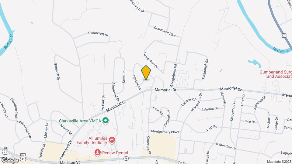 1884 Pardue Dr Map and Location Details