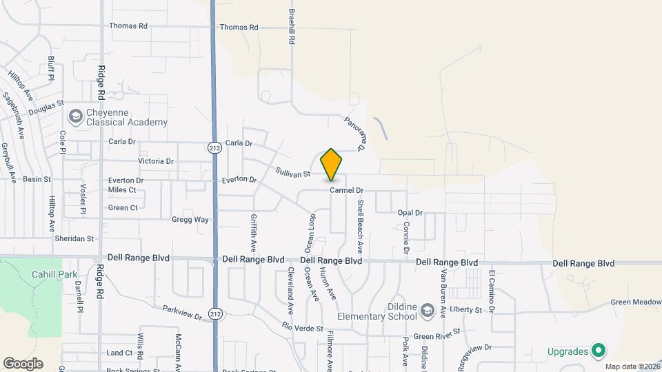 4520 Carmel Dr Map and Location Details