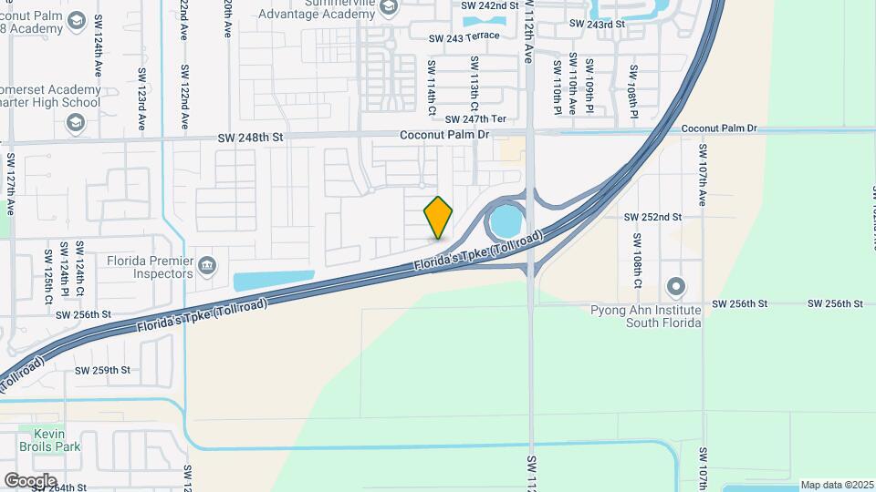 11416 SW 254th St Map and Location Details