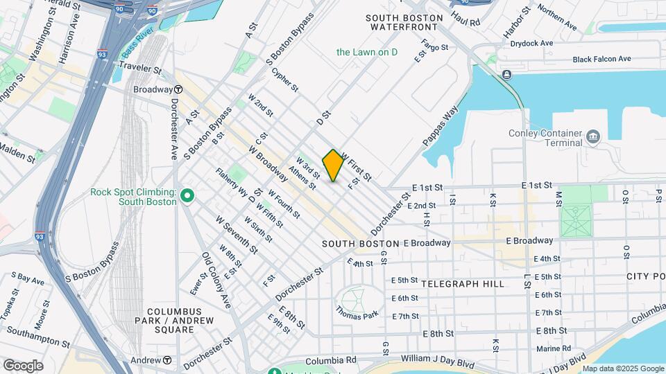 254 W 3rd St, Unit 3 Map and Location Details