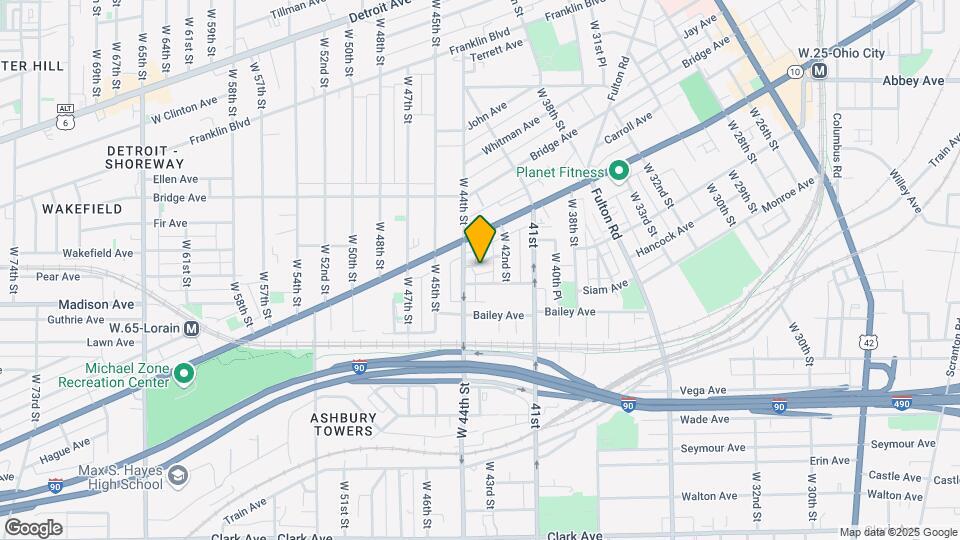 4311 Apple Ave Mapa y Detalles de la Ubicación