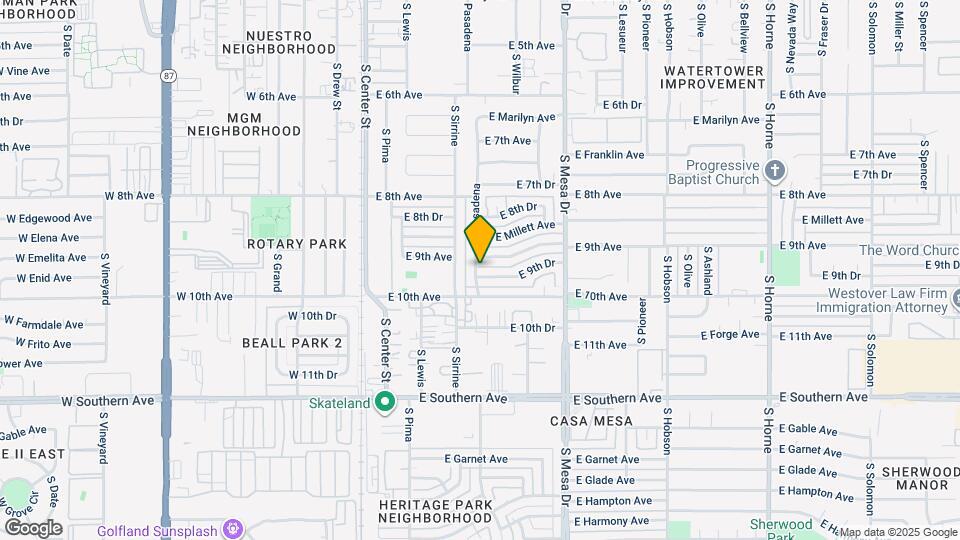 220 E 9th Dr Map and Location Details