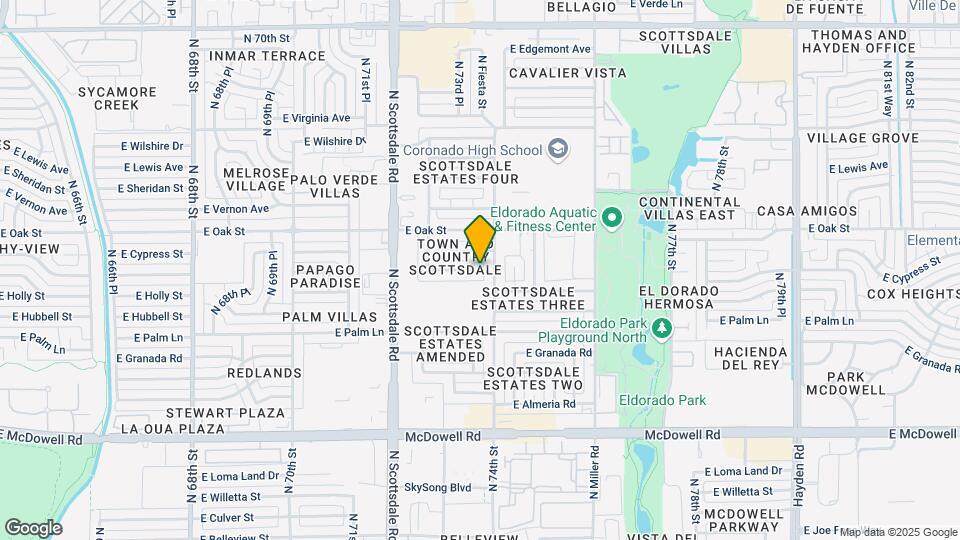 2219 N 73rd Pl Map and Location Details