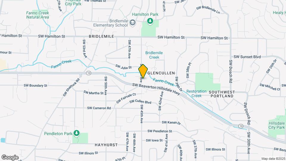 5124 SW 45th Ave Map and Location Details