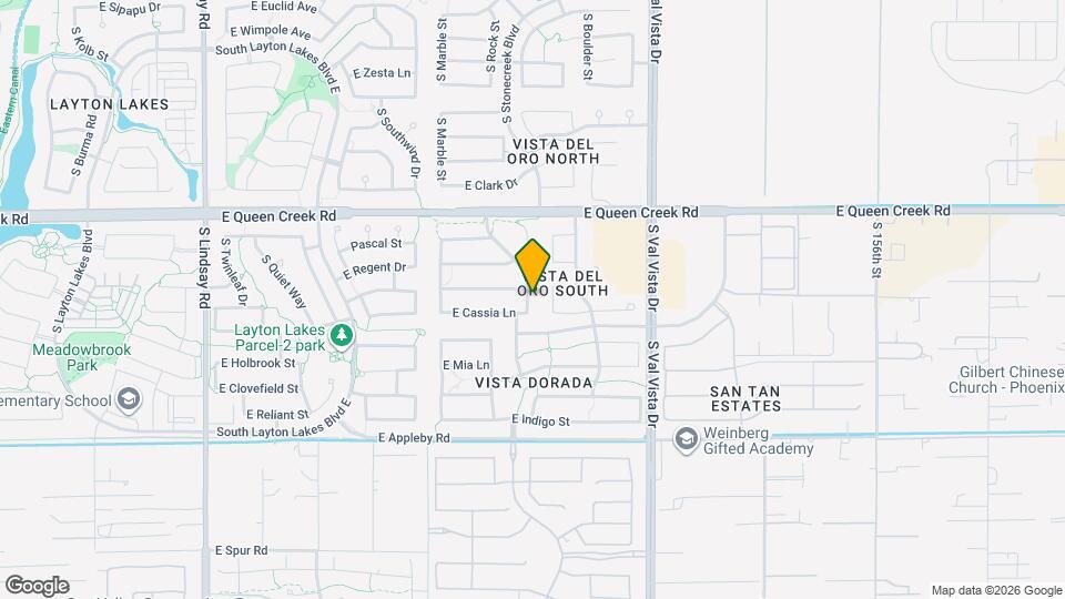 4957 S Stonecreek Blvd Map and Location Details