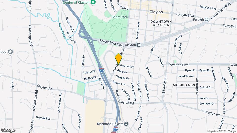 600-602 S Brentwood Blvd Map and Location Details