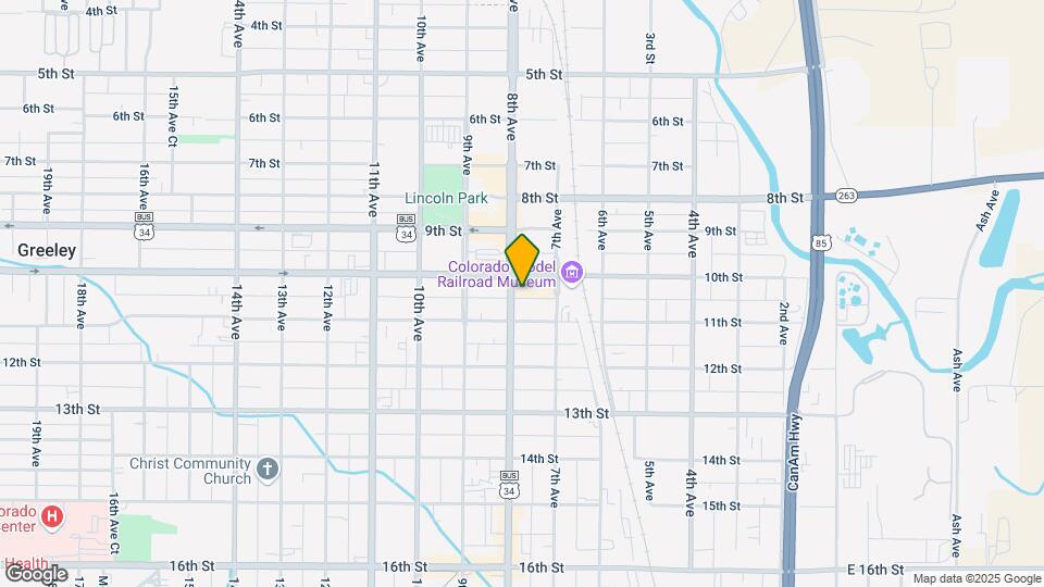 1014 8th St Map and Location Details