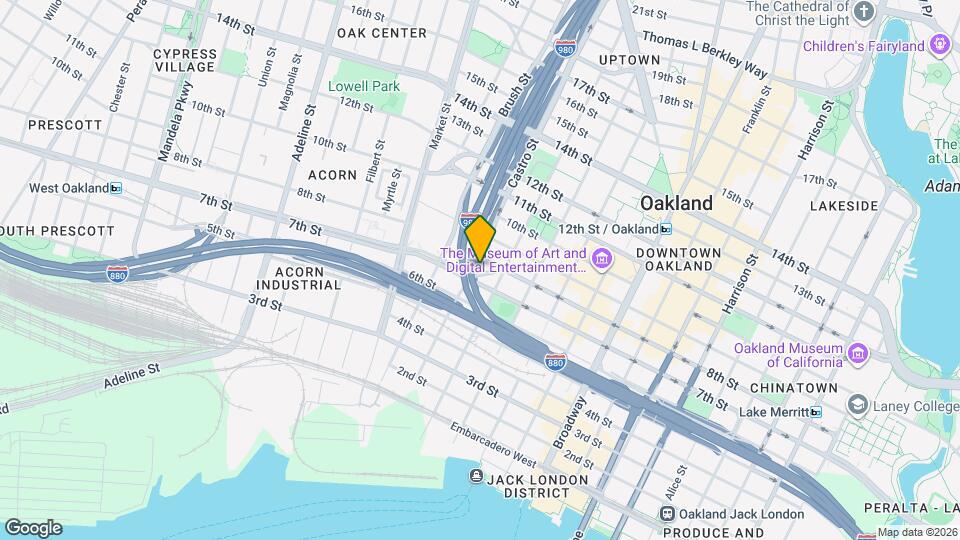 675 8th St, Unit 5 Map and Location Details