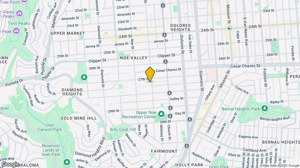 1430 Sanchez St Mapa y Detalles de la Ubicación