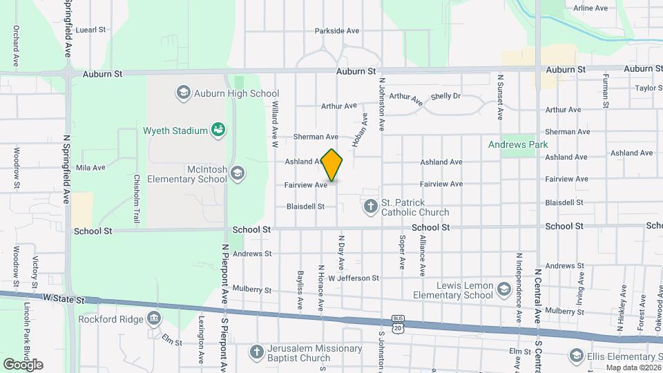 620 N Day Ave Map and Location Details