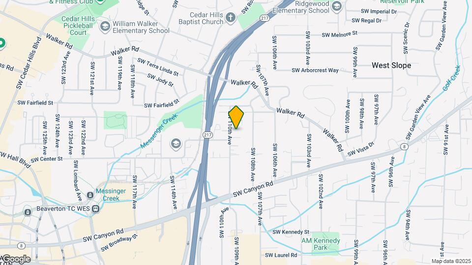 3400 SW 110th Ave Map and Location Details