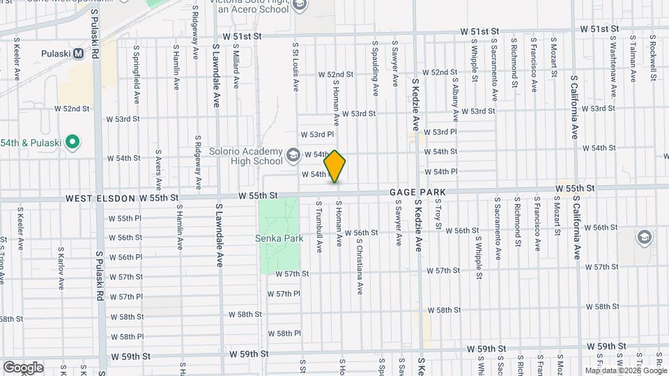 3400 W 55th St Map and Location Details