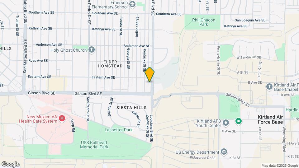 1117 Louisiana Blvd SE Mapa y Detalles de la Ubicación