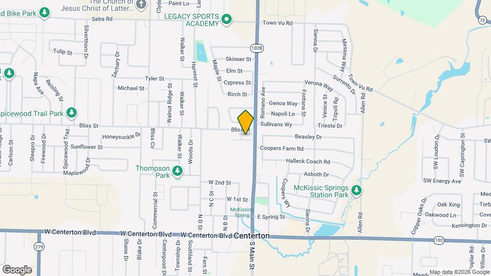 214 Sadie Ln Map and Location Details