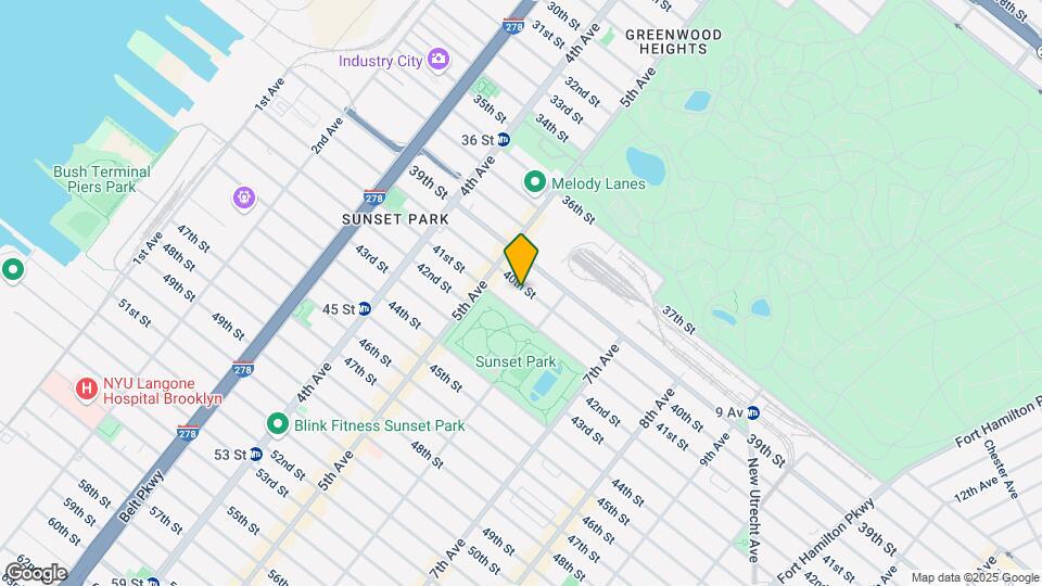 546 40th St Map and Location Details