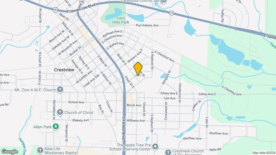 821 Brett St S Map and Location Details