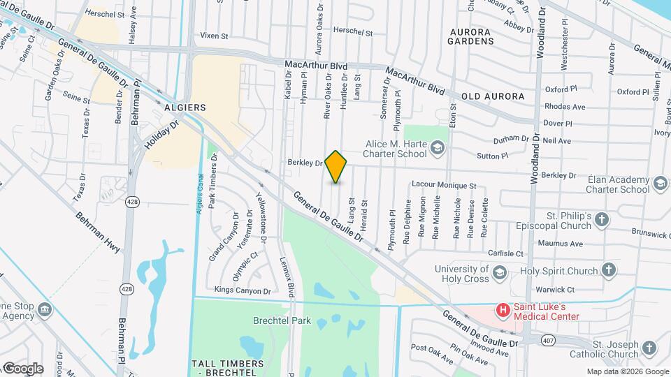 3611 Huntlee Dr Map and Location Details