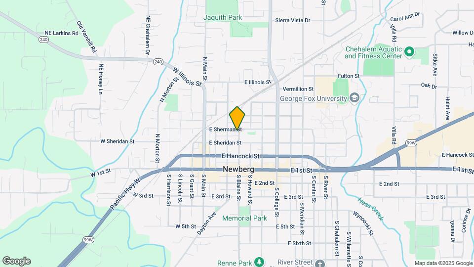 314 E Sherman St Map and Location Details