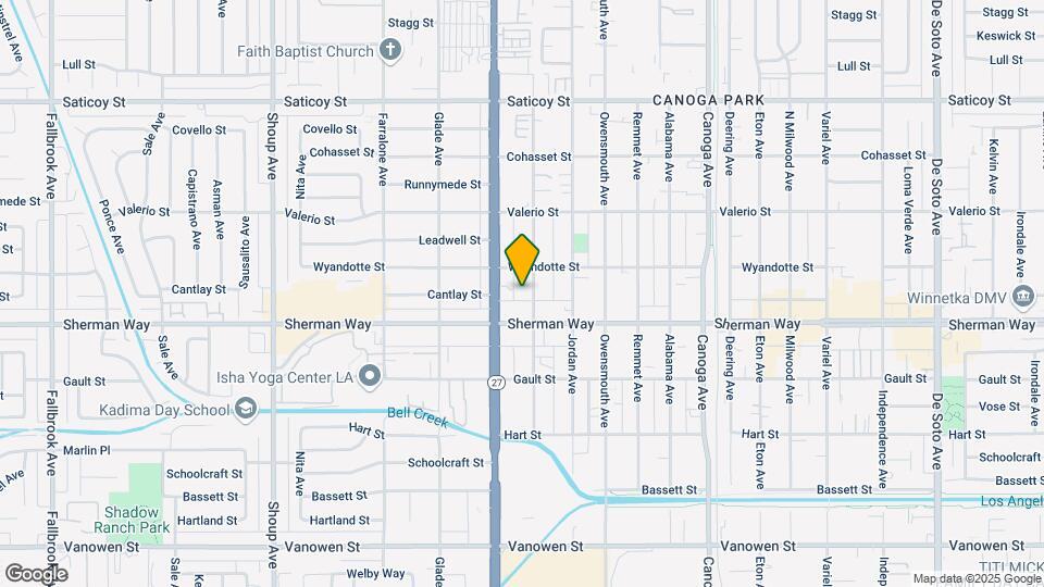 7231 Vassar Ave Map and Location Details
