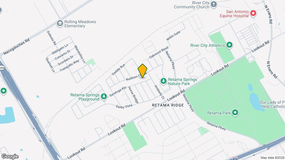 8027 Saratoga Kln Mapa y Detalles de la Ubicación