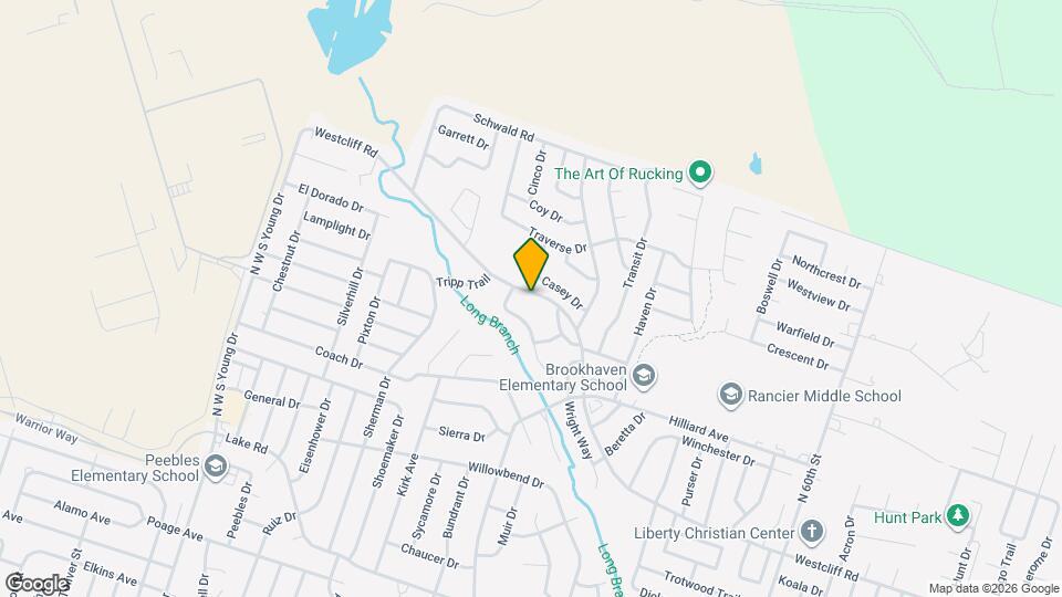 2512 Westcliff Rd Map and Location Details