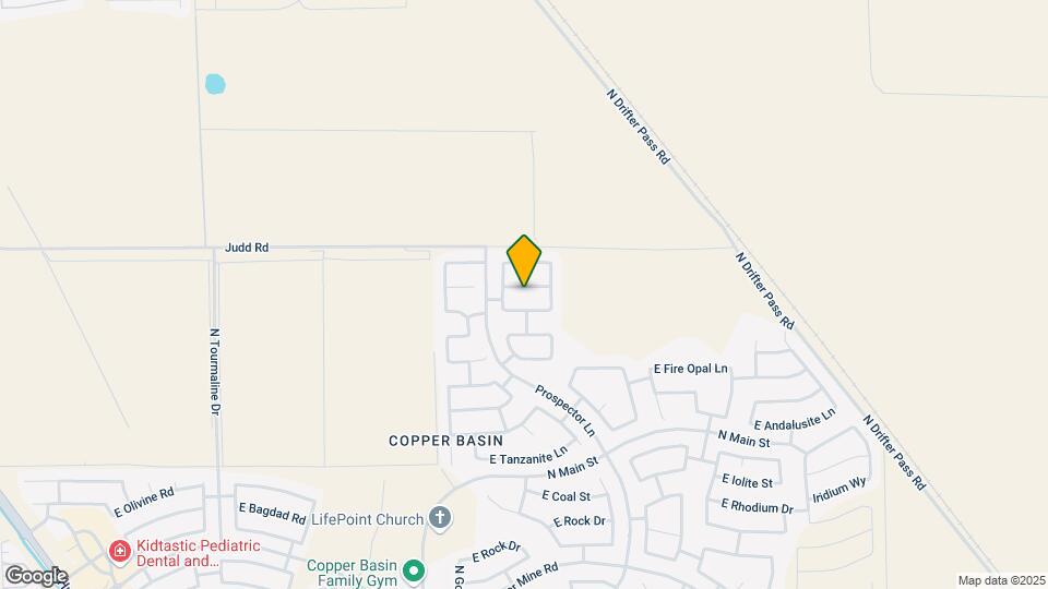 4117 E Citrine Rd Map and Location Details