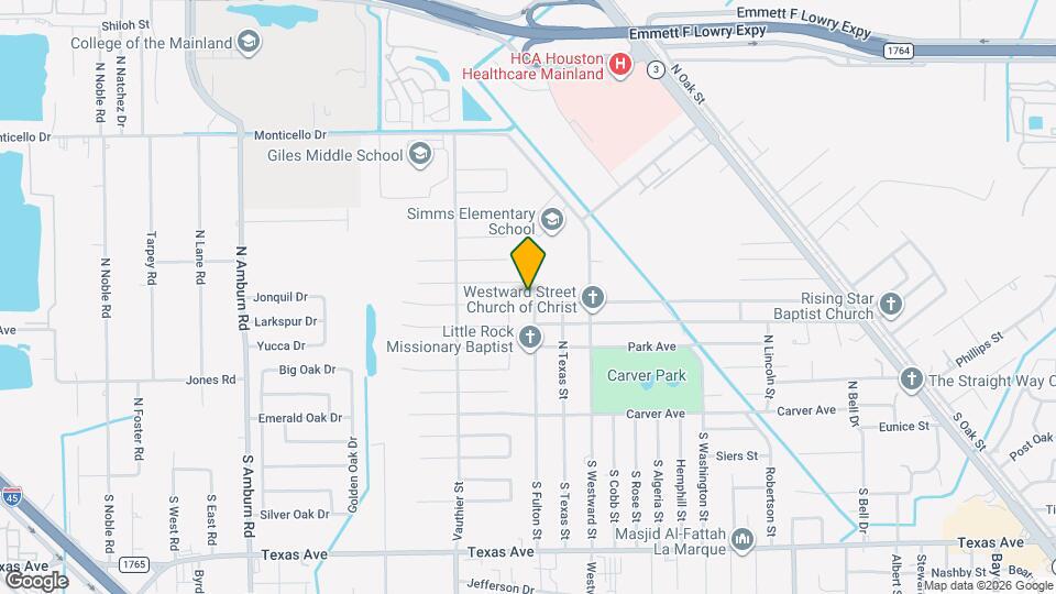 405 N Fulton St Map and Location Details