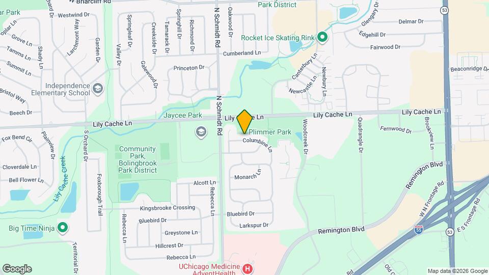 484 Columbine Ln Mapa y Detalles de la Ubicación