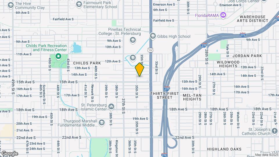 3483 15th Ave S Mapa y Detalles de la Ubicación