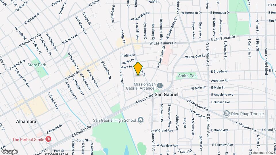 300 S San Marcos St Map and Location Details